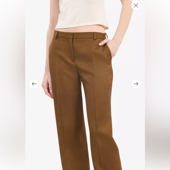 THE KOOPLES
Pressed-creases straight-leg mid-rise wool trousers- US 2 - FR 34 - Picture 6 of 8